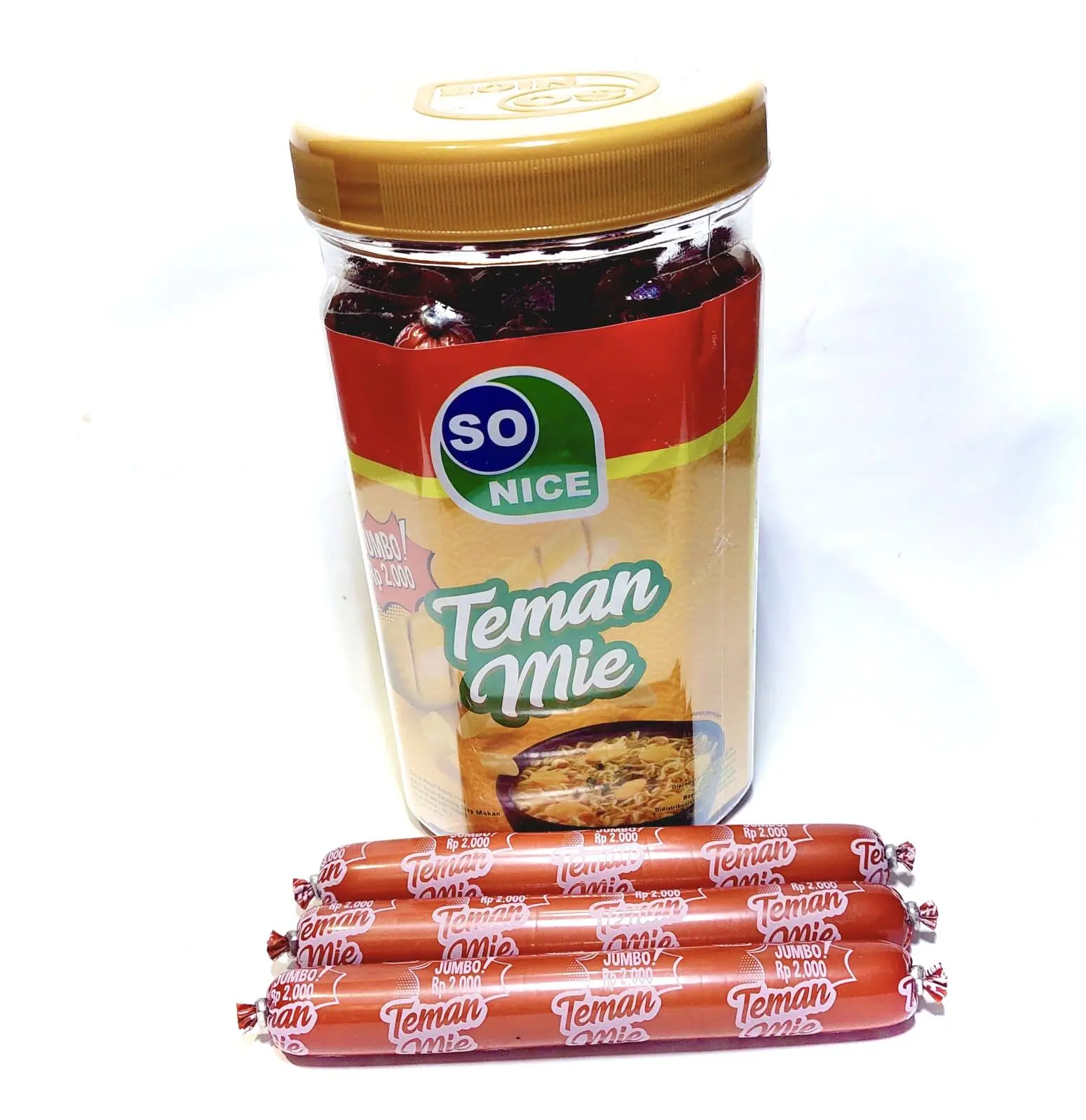 SOSIS SO NICE TEMAN MIE JUMBO 580gr ISI 17 PCS
