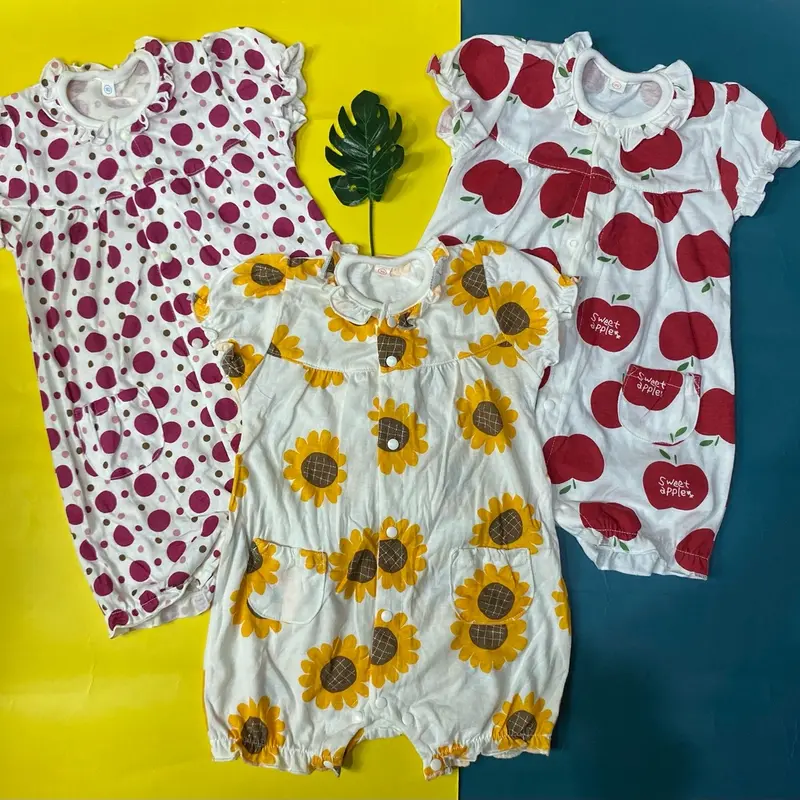 jumper isi 3-4pcs anak bayi cewek cowok import 0