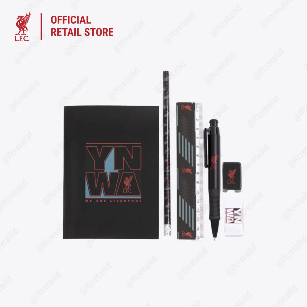 Liverpool FC  Stationary Set  - Official LFC Accessories Alat Tulis Set