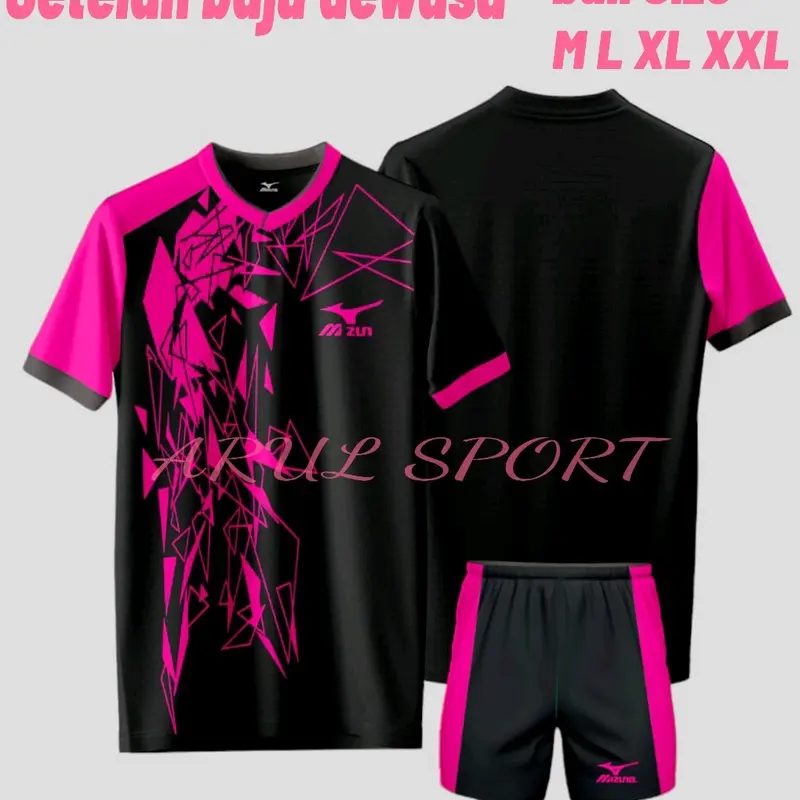 SETELAN BAJU OLAHRAGA DEWASA FUTSAL BOLA VOLI BADMINTON DLL Jersey 8