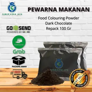 Pewarna Makanan Bubuk Dark Chocolate coklat ( 100 gram )
