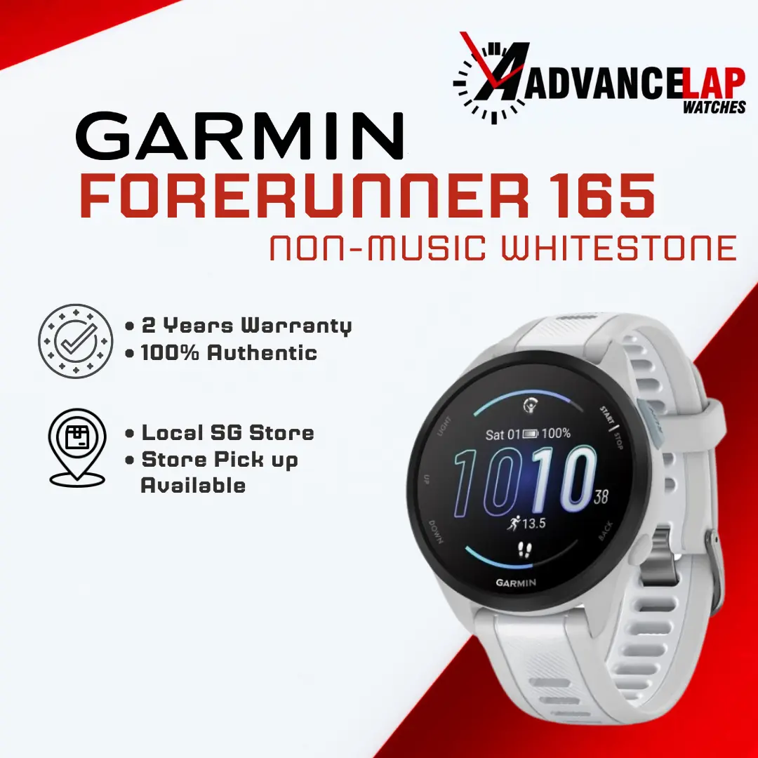 Garmin Forerunner 165 Mist Gray / Whitestone