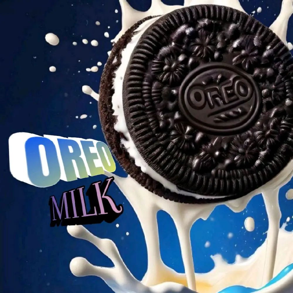 Juice Liquids- 30ML/60ML Sari buah OREO MILK Jus murni halal organic Big sale Promo Bebas gula Simple Lemon
