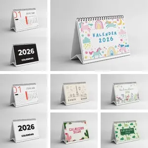 Kalender Meja A6 2026 Landscape / Kalender Meja Cover Aesthetic Unik Dan Lucu Ukuran 10 x 15 cm By TOOKE