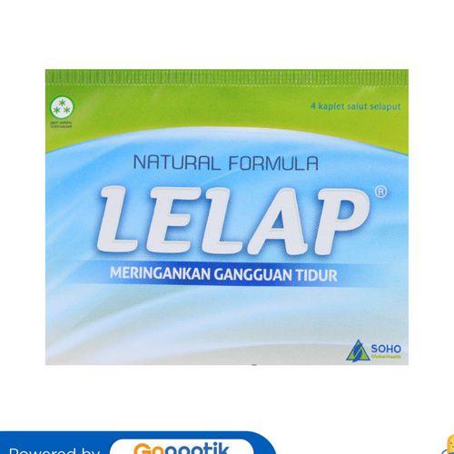 Gambar LELAP STRIP 4 KAPLET SALUT SELAPUT dari Apotek Maxwell Pharmacare GOA Kota Administrasi Jakarta Pusat Tokopedia