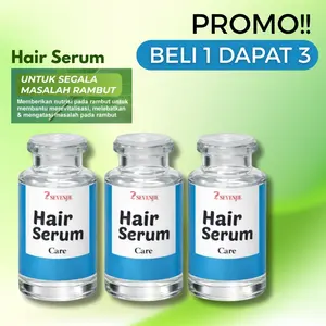 PROMO Beli 1 Dapat 3 Hair Serum 8ml dengan Ekstra Vitamin E dan Ekstra Keratin untuk Segala Jenis Rambut - Sevenjie