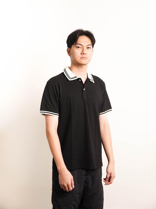Lormand Polo Basic - Black - 100% Cotton - Polo Shirt 1