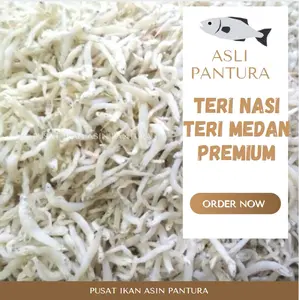 SUPER PREMIUM 1 KILO TERI NASI (SETENGAH KERING) PREMIUM ASIN  HARGA TERMURAH