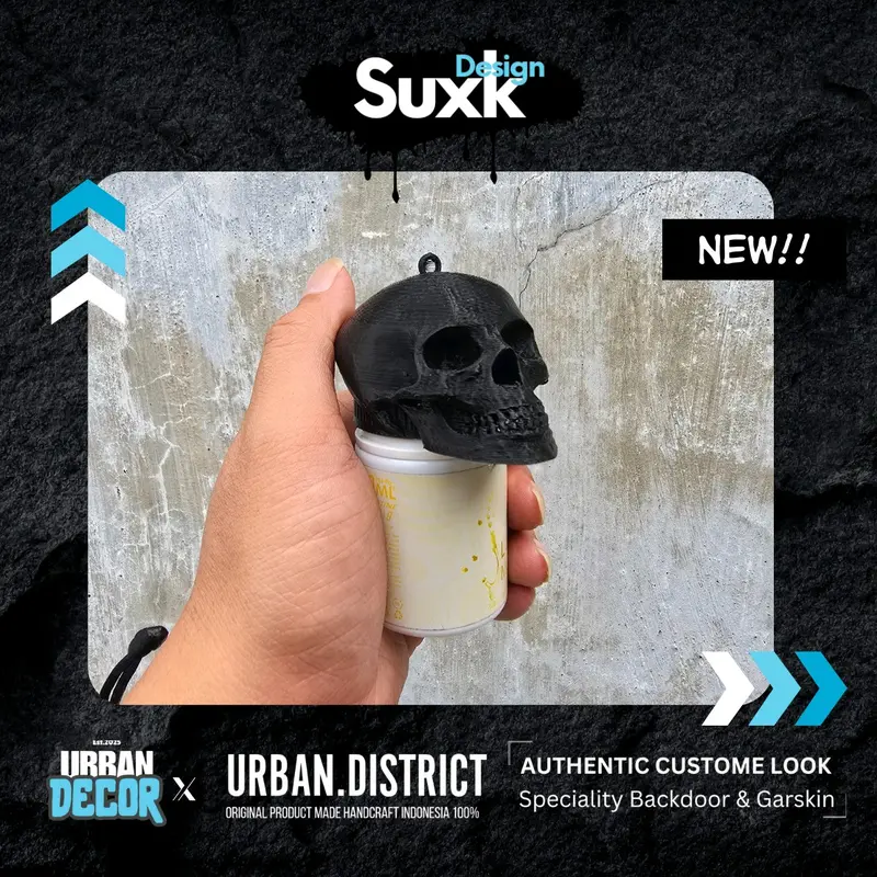 URBAN Decor 3D Tutup Botol 60Ml 3D Design By URBAN DISTRICT 3