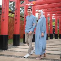 Gambar Kakha - Sarimbit Keluarga Nara (B) / Baju couple keluarga / Sarimbit Keluarga / Baju muslim couple - Kemeja Anak Pendek, S dari Kakha Series Kota Administrasi Jakarta Selatan 4 Tokopedia