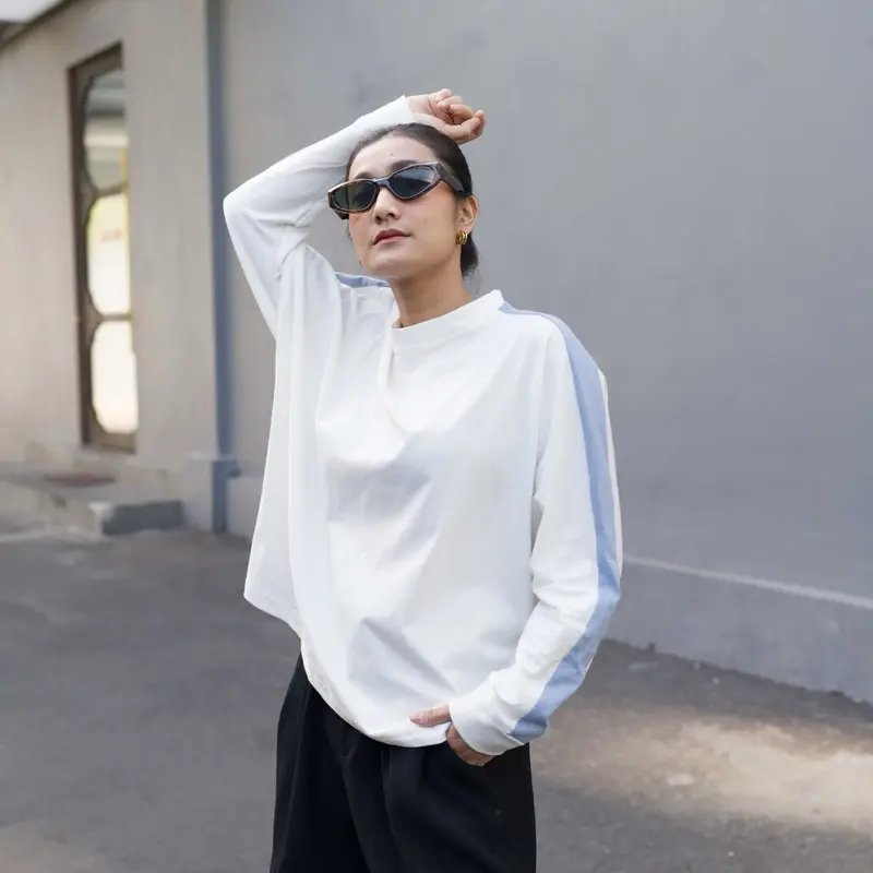 Alisha two tone blouse by monicathelabel 5