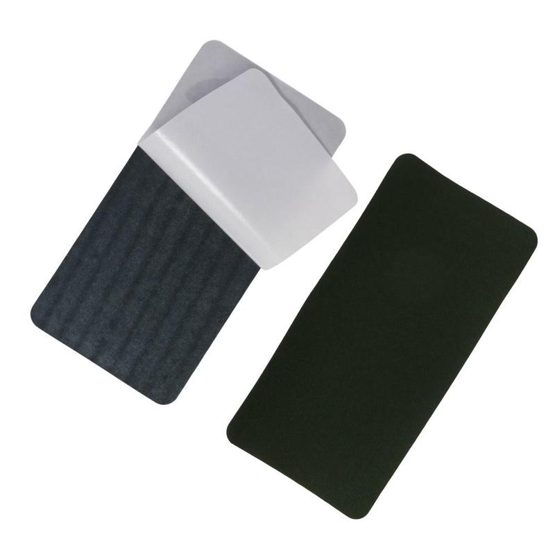 8Sheets Self Adhesive Patches 20*10cm Clothing Patches Army Green Dark Gray Tent Patch Kit White Twill Basement Patch for Clothes 4