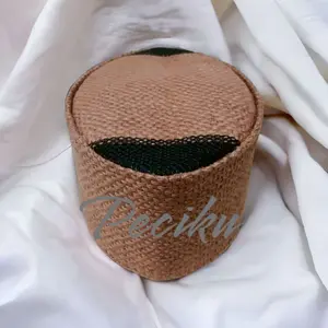 Peci kopiah songkok goni ac/kopiah goni tinggi 9cm ac/songkok goni ac/peci santri