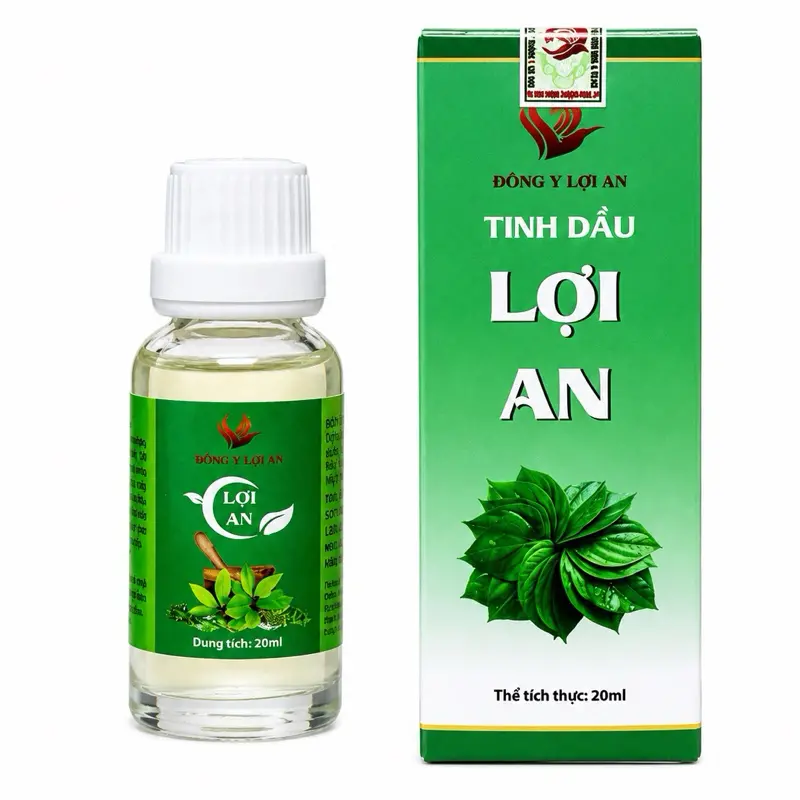 Tinh Dầu Lợi An Chính Hãng [ Sản phẩm bôi ngoài da, giúp tạo mùi thông thoáng mũi, hỗ trợ massage làm ấm cơ thể, mang lại cảm giác dễ chịu ]