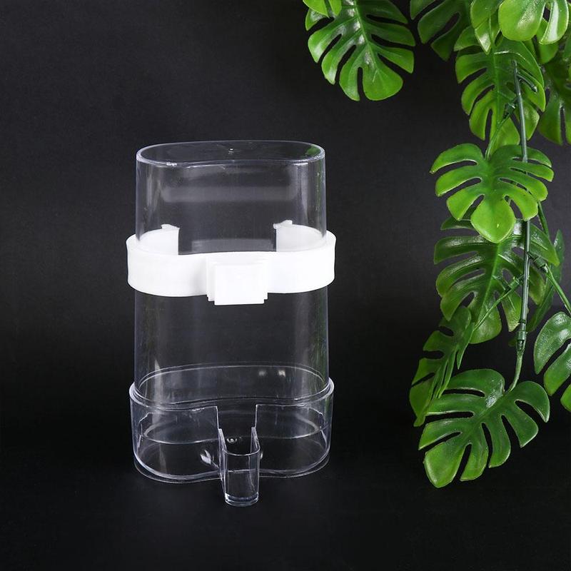 Automatic 1Pcs Bird Cage Accessories Canary Storage Container Cockatiel Bird Water Dispenser Bird Water Feeder Food Feeder Bird Waterer 7