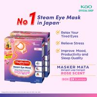Gambar Megrhythm Steam Eye Mask Rose 5s Twinpack - Masker Mata - Tanpa Gift dari KAO Indonesia Kab. Bekasi 1 Tokopedia