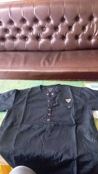 Product Review of Baju Koko Kurta Pria Motif Embos Terbaru Original Anwa Terlaris Atasan Dewasa Hitam Cream Kuning Maroon Navy Muslim Nyaman Putih Lembut  Variasi Panjang Pendek Tebal Katun Kombinasi Kerah Oblong from a**8 0