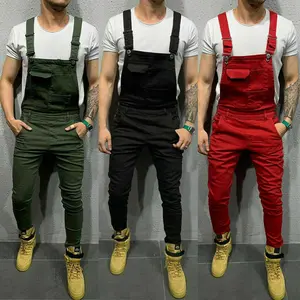 Overall Jumpsuit Slimpit Pria Dan Wanita Bahan Katun American drill Original