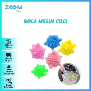 Bola Mesin Cuci Magic Laundry Ball Cuci Baju Bola Karet Mesin Cuci Bersih