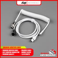 Gambar Shadow - Shadow Connect Aviator Cable - Premium Double Sleeve Braided Coiled Cable - GX12 - BLACK dari Rumah-Keyboard Kota Administrasi Jakarta Barat 2 Tokopedia