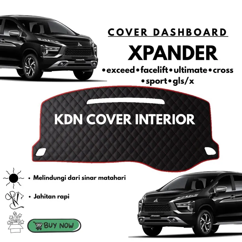 PROMO !!! ALAS/COVER DASHBOARD MOBIL XPANDER BAHAN KULIT SINTETIS MOTIF WAJIK