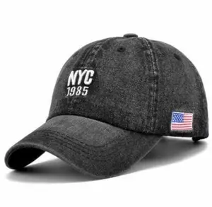 Topi Baseball Distro Cap NYC 1985 Washed 2025 Terbaru Hat Pria Dan Wanita Unisex Kekinian