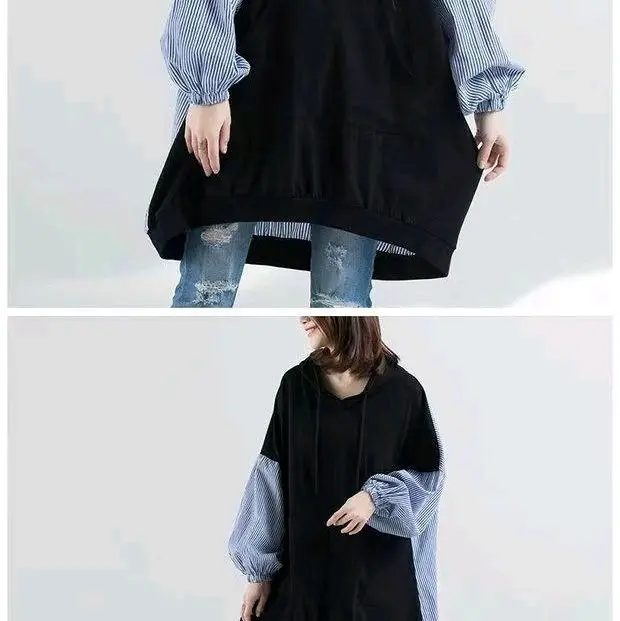 Dress Tunik  Sweater Atasan Wanita Hoodie Panjang Premium 1