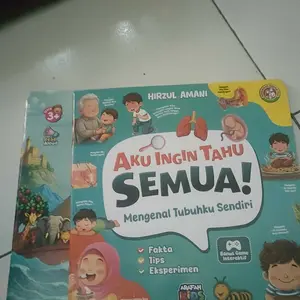 AKU INGIN TAHU SEMUA JILID 1 Mengenal Tubuhku Sendiri Pustaka Arafah Soft Cover