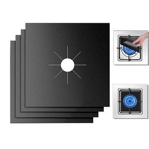 Set de 4/6/10 Cubiertas Reutilizables para Protector de Estufa, Accesorios de Cocina Protector de Quemador Superior de Estufa de Gas, Gadgets Útiles Duraderos de Fácil Ensamblaje y Almacenamiento Multipropósito