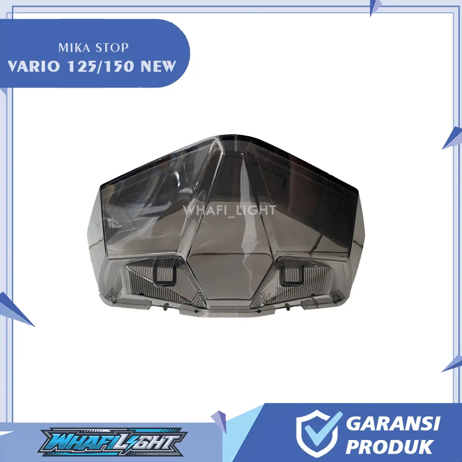 Mika Lampu stop belakang Smoke/Clear Vario 125/150 New Nemo