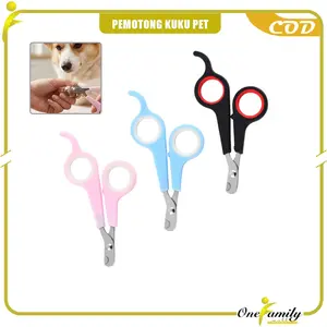 [COD] OFM C724 Gunting Kuku Hewan Peliharaan Bahan Stenlis Kucing Anjing Kelinci Musang Portabel