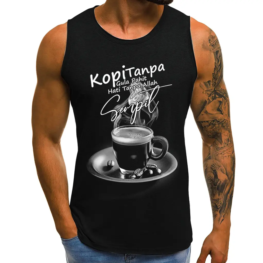 KOPI | Singlet Pria | Dewasa | Distro | Diskon | Terbaru | Murah | Produk Lokal | FUTURA CLOTHING