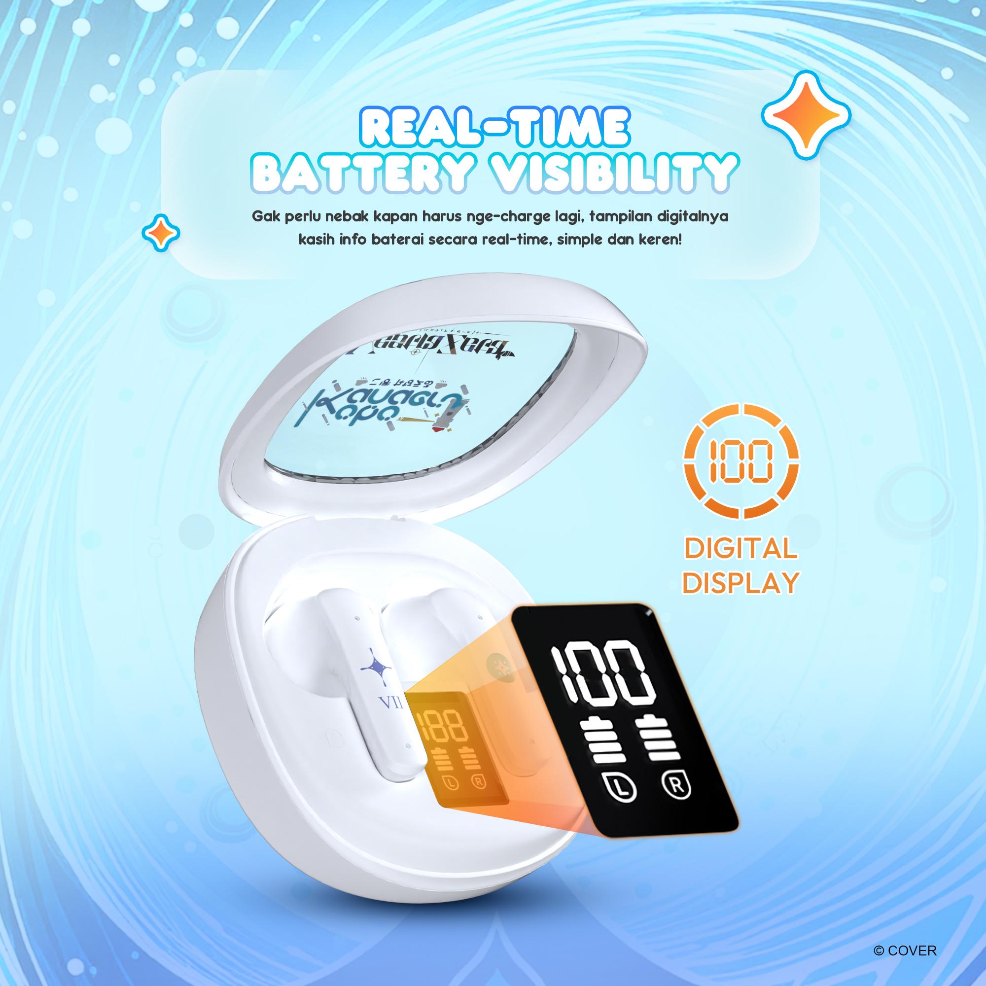 FANTECH x HOLOLIVE EXCLUSIVE COLLABORATION TWS GROOVE ANC FT20 Kobo Kanaeru & Vestia Zeta Limited Edition (BONUS PLUSHIE)