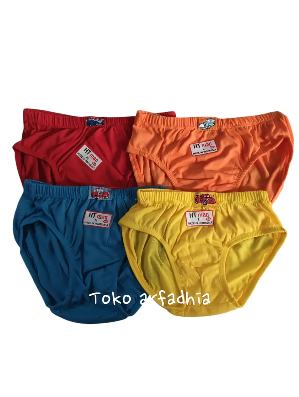 3PCS CD ANAK COWO HTMAN POLOS