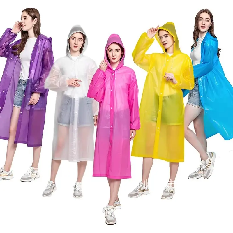 [YING] JAS HUJAN EVA RAINCOAT WATERPROOF UKURAN DEWASA ADA 5 WARNA 2
