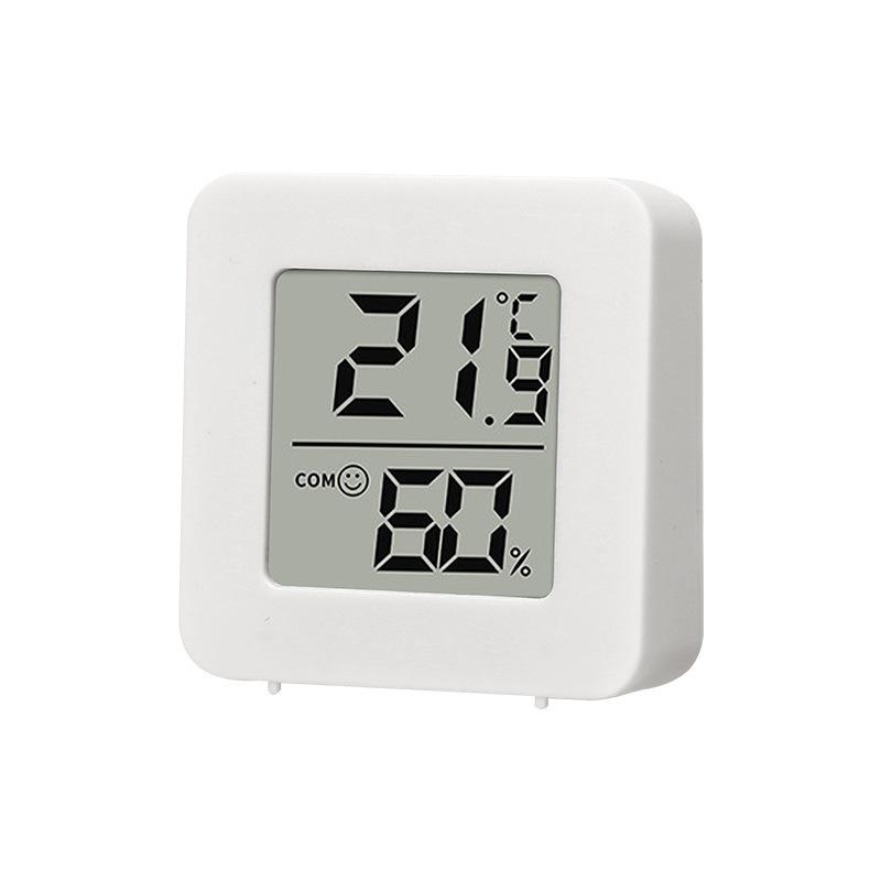 Thermomet và ẩm kế kỹ thuật số thông minh cho phòng trẻ em và vật nuôi, hiển…