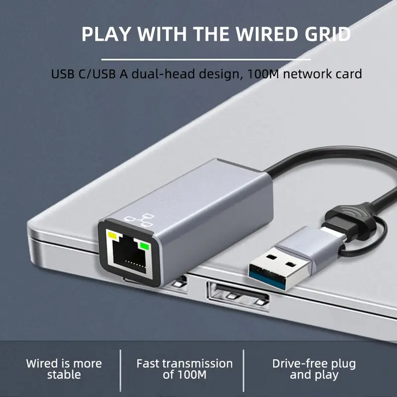 Bộ Chuyển Đổi Gigabit Lan Có Dây 1000Mbps RJ45 C Macbook Cho Công Tắc Sang Thẻ Ethernet Bộ Chuyển Đổi Mạng Nintendo Máy Tính Xách Tay USB3.0 USB 0