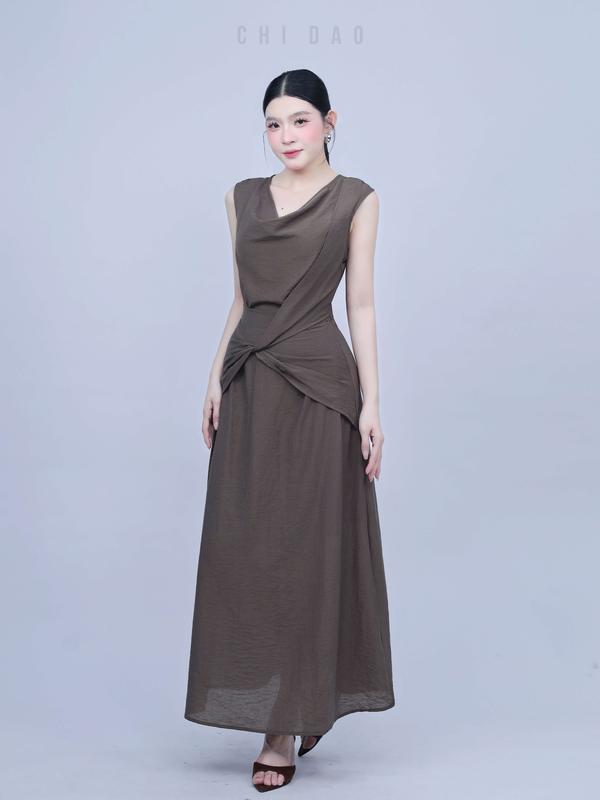[DEAL MỞ BÁN] ĐẦM TƠ XOẮN FORM RỘNG 2 MÀU VÀ 3SIZE SML BASIC ,SANG TRỌNG ,MÁT MỊN