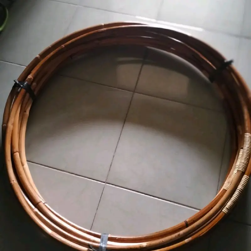 hula hop holahop rotan / pengecil perut D 50cm - D 90cm 2
