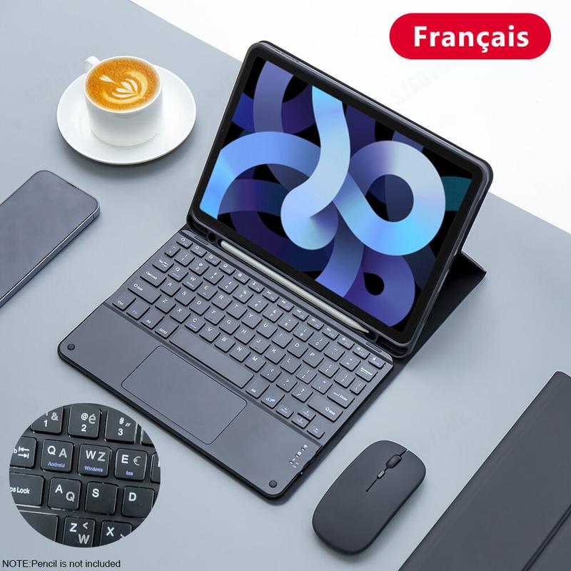 Bàn phím Magic và chuột không dây cho iPad thế hệ thứ 9 , ốp lưng iPad A16, ốp…