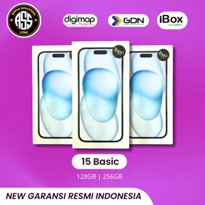 [ ROBI BOIS X ASS ] Apple iPhone 15 NEW Garansi indonesia 1 Tahun