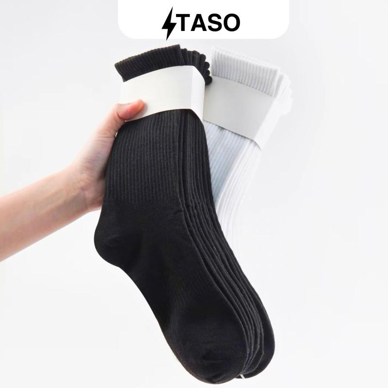 [TASO][PREMIUM] Tất Trơn Cao Cấp Ba Phân Khúc Chất Liệu Cotton Dày Dặng Thoáng Khí KLT01
