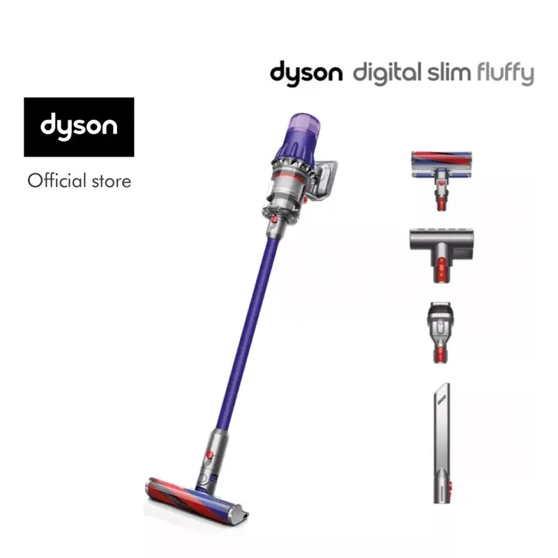 dyson v12 detect slim fluffy cordless vacuum cleaner - TikTok Shop