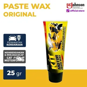 KIT Motor Paste Wax Original 25gr Pengkilap & Pelindung Cat Motor