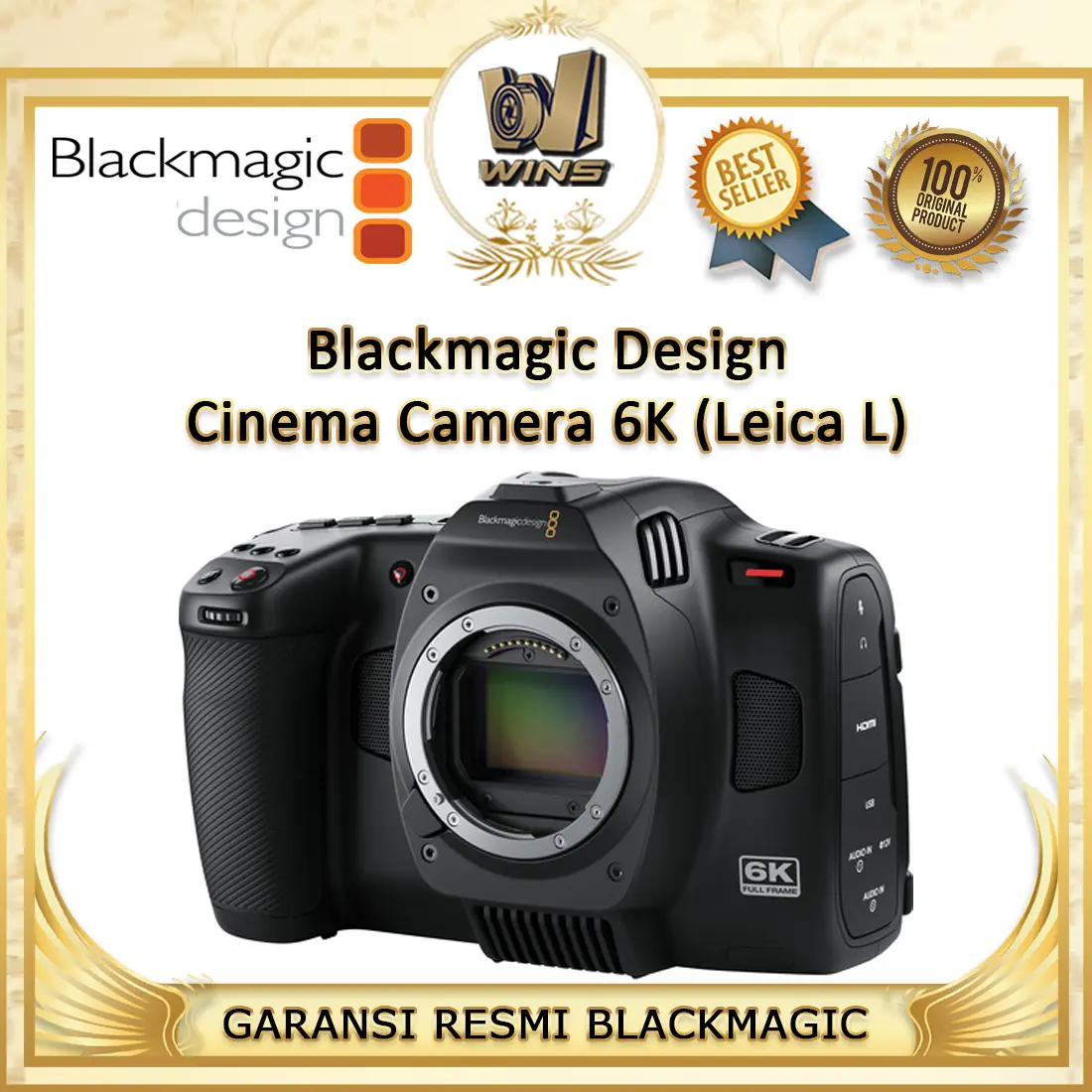 Blackmagic Design Cinema Camera 6K (Leica L)