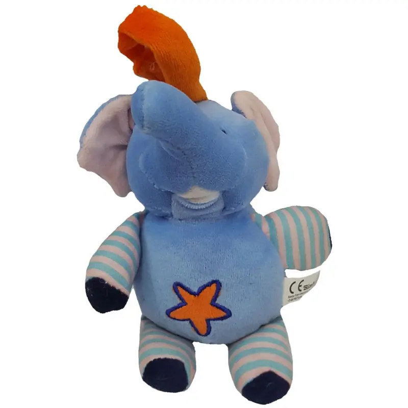 Boneka Kerincing Gajah / Boneka Bayi / Boneka Baby Bunyi / Mainan Anak Bayi 2