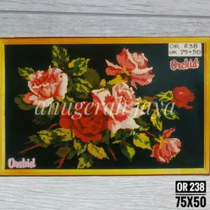 Paket Sulaman Strimin Kristik Orchid OR 238