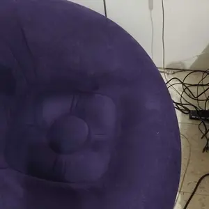 Bean Bag Dewasa Single Sofa Minimalis Sofa Millenial Bean Bag Portabel Sofa Santai Angin Waterproof Furniture Sofa tiup，Pompa gratis tahan lama
