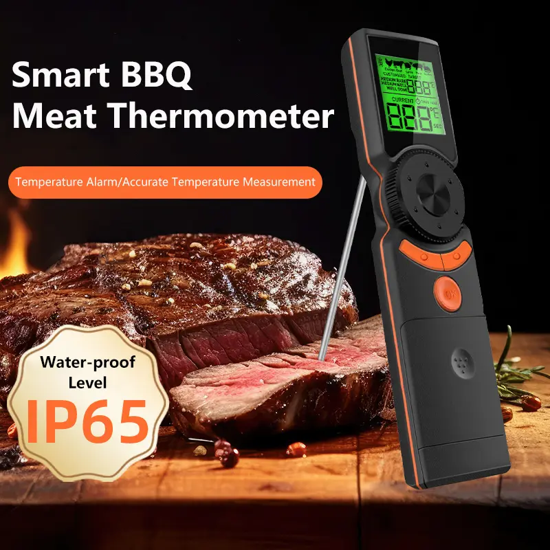 Digital Food Thermometer Portable Water-proof Probe Instant Reading for Cooking Cookware BBQ Meat Oil Oven Kitchen Tools