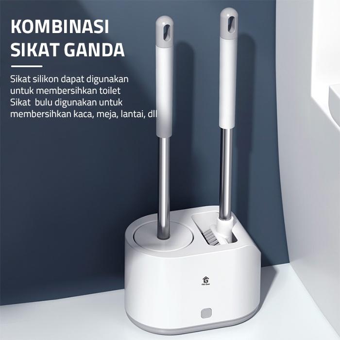 GM Bear Sikat WC (2 in 1) 1993 - Sikat Pembersih Toilet Kamar Mandi 2